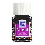 Витражная краска Vitrail, 50 мл, 350 пурпурный
