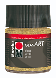 Витражный лак Marabu GlasArt, 50 мл, золотые блестки