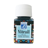 Витражная краска Vitrail, 50 мл, 028 небесно-голубой