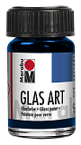 Витражный лак Marabu GlasArt, 15 мл, 455 ультрамарин темный