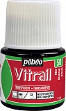 Витражная краска по стеклу и металлу Pebeo Vitrail 45ml, 50 красный