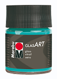 Витражный лак Marabu GlasArt, 50 мл, бирюза