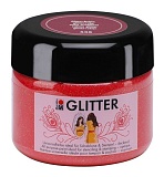 Краска с блестками Marabu Glitter, 538 рубин, 225 мл