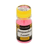 Декоративные блестки Love2art, 0.2 мм, 20 г, цвет №  15 розовый