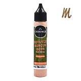 Контур с блестками Cadence Dimesional Paint Glitter, 25 мл, №463 темное золото