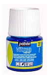Краска по стеклу горяч. сушки Pebeo Vitrea 160, 22 циан синий