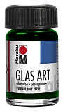 Витражный лак Marabu GlasArt, 15 мл, 463 зеленый светлый