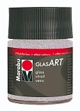 Витражный лак Marabu GlasArt, 50 мл, радужные блестки