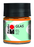 Краска витражная Glas, 50 мл, оранжевый