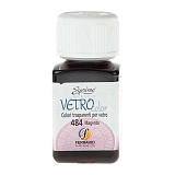 Ferrario Краска по стеклу Vetro Color 50мл, 484 маджента